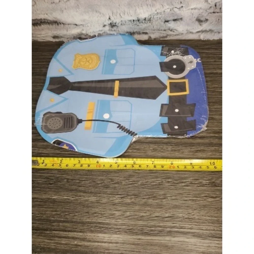 Police Uniform Shaped Retirement Party Promotion Large 10